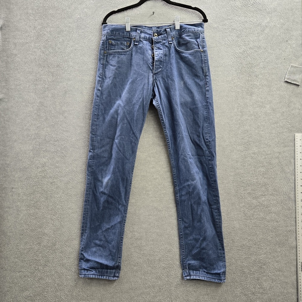Rag & Bone Men Jeans 30 Blue Denim Rochester Standard Issue Fit 2 Slim Leg